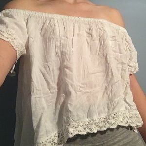Off the shoulder top